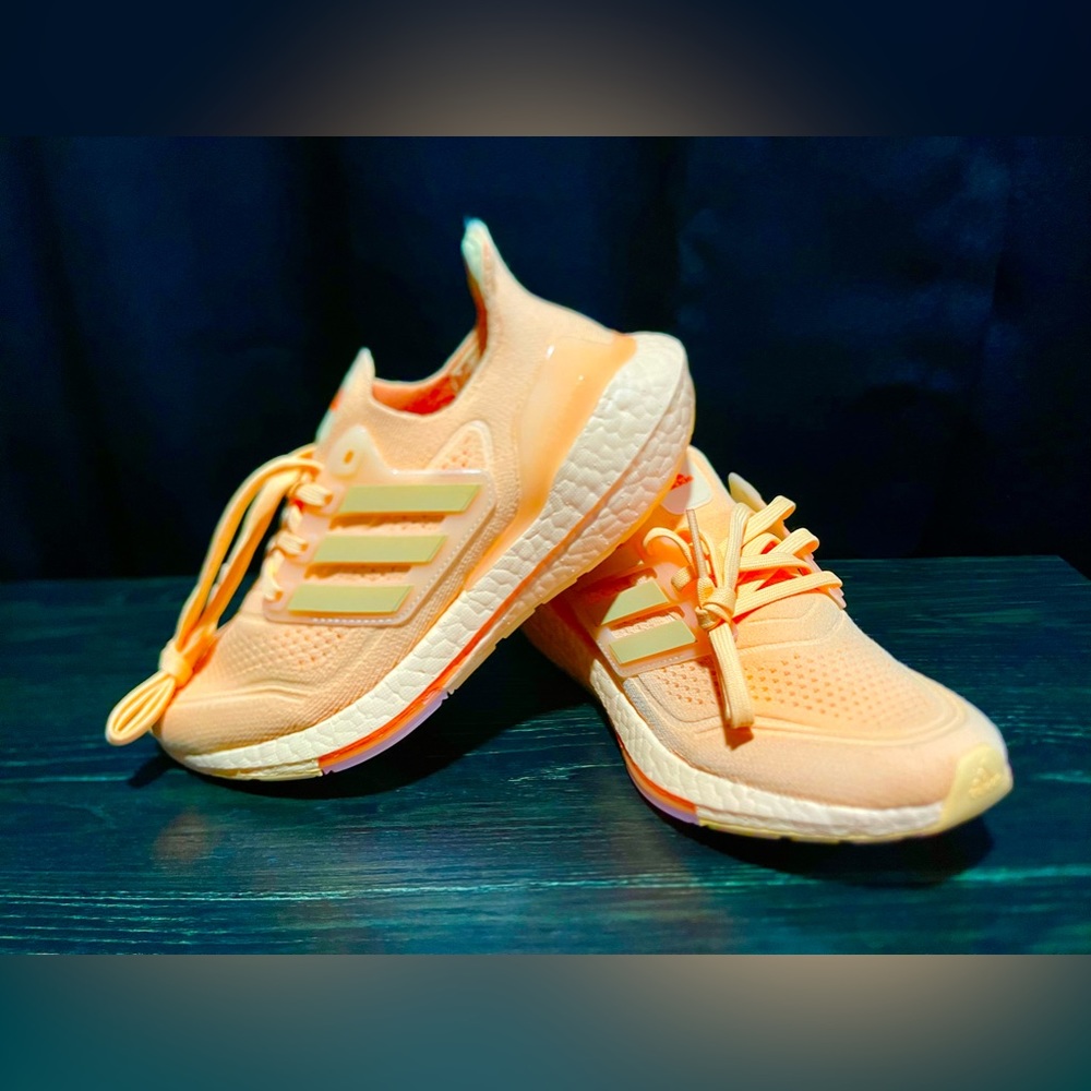 Adidas Womens ultraboost 21 “acid orange” size 5.5 Brand new with tags